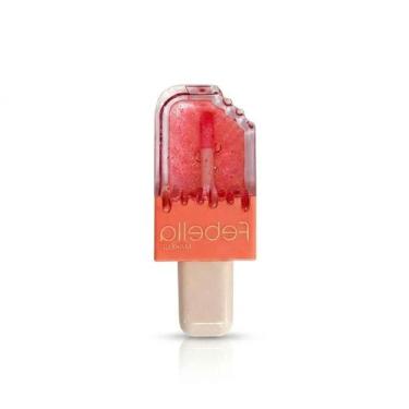Imagem de Lip Gloss Sorvete Cor 02 Brilho Intenso Hidratação Labial Maquiagem - 