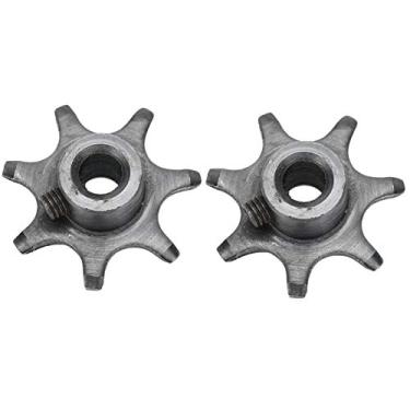 Imagem de Crazy Sales Roda dentada de metal, equipamento dentado, fácil de carregar, 2 peças reversíveis para máquina de chocagem para incubadora de aves
