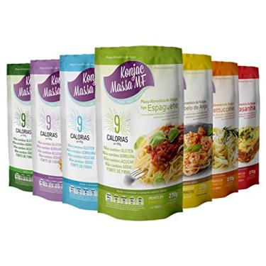 Imagem de Kit Macarrão Konjac 7 Unidades Sortidas