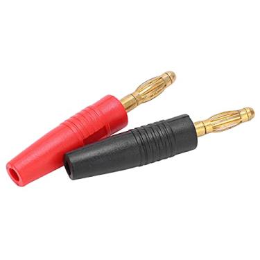 Imagem de Plugue banana, adaptador de plugue banana 4 mm para experiência física de equipamentos experimentais para teste elétrico