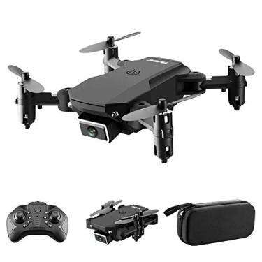 Imagem de Wemay S66 RC Drone com câmera 4K Drone Câmera dupla Posicionamento de fluxo óptico WiFi FPV Drone Modo sem cabeça Altitude Segure Gesto Foto Faixa de vídeo de vôo 3D Filp RC Qudcopter Bolsa portátil