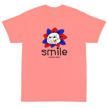 Imagem de Camiseta Loties Smile Salmão