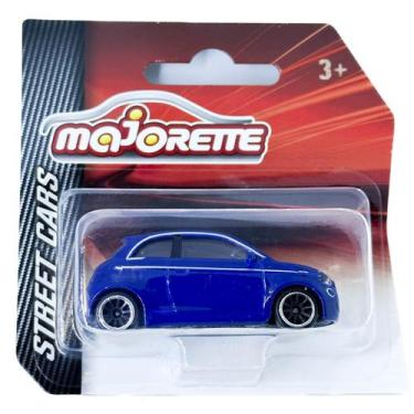 Imagem de Miniatura - 1:64 - Fiat 500 Azul - Street Cars - Majorette