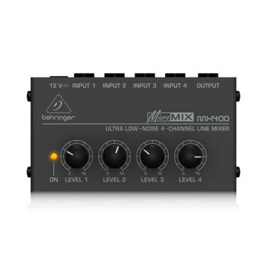 Imagem de Mesa De Som/Micro Mixer 4 Canais Mx 400 - Behringer