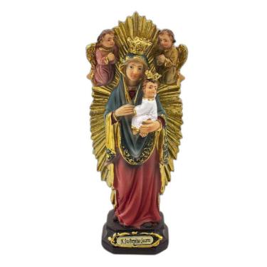 Imagem de Imagem Nossa Senhora Perpétuo Socorro Importada Resina 14Cm