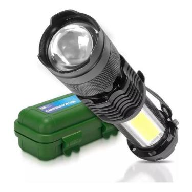 Imagem de Mini Lanterna E Luminária Com Zoom Recarregável Luatek Lt-407