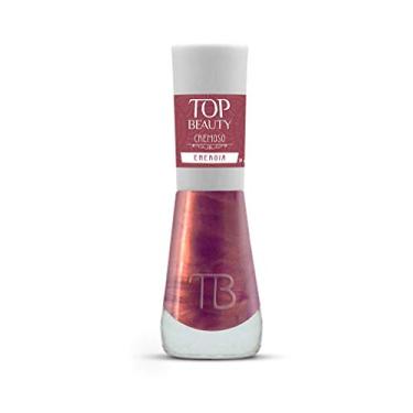 Imagem de Esmalte Top Beauty 9ml Cintilante - Cor 163 Energia - Brilho Intenso para Unhas Perfeitas