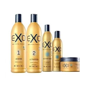 Imagem de Kit Exo Hair Exoplastia Capilar + Kit Manutenção 5 Produtos