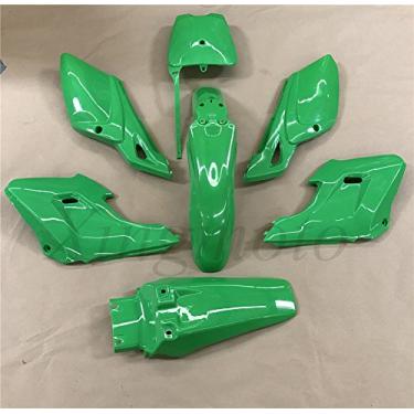 Imagem de NBX- Kit de capa de carenagem de plástico verde para carenagem compatível com Baja Dirt Runner 125