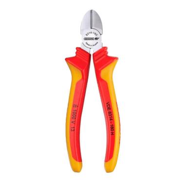 Imagem de Alicate de Corte Diagonal 6.1/2" Modelo Sueco VDE H Isolado EN 60900 - Gedore 091898