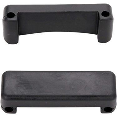 Imagem de Kuryakyn 4488 Componentes do pedal de motocicleta: Almofadas de borracha de substituição para pedal de freio Stiletto, preto