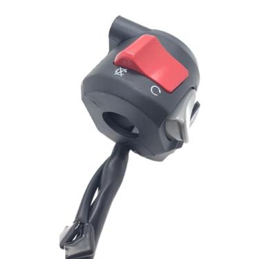 Imagem de UGPLM Interruptor do guiador da motocicleta, conjunto do interruptor do guiador cb 500x punho de partida para 150 peças de reparo, desempenho estável