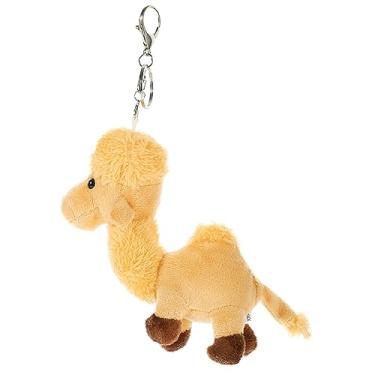 Imagem de Toyvian Desert Camel Keychain Boneca Brinquedo de Pelúcia Pingente Presente mini bichos de pelúcia animais figuras de ação chaveiro porta-chaves anel de camelo pingentes de bolsa carro