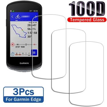 Imagem de Vidro Temperado HD para GPS de Bicicleta  Protetor de Tela  Garmin Edge 1040 1030 830 840 520 530