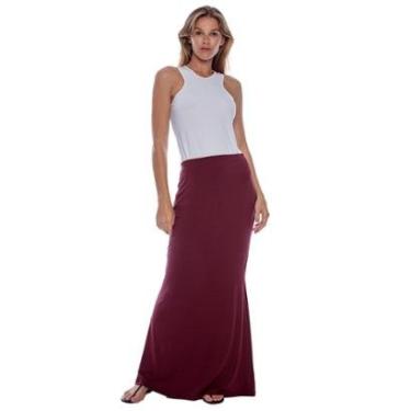 Imagem de Saia Amazonia Vital Longa Malha Sereia Feminino-Feminino