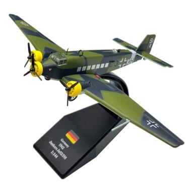 Imagem de MOUDOAUER 1:144 Scale German Luftwaffe Junkers Ju52 Transport Plane Model Simulation Aircraft Model Aviation Model Aircraft Kits for Collection and Gift