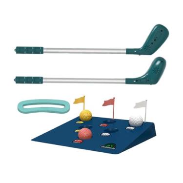 Imagem de Dynwave Mini brinquedos de golfe jogos internos de golfe para 6 7 8 9 anos de idade meninos meninas pai criança interação jardim interior engraçado conjunto