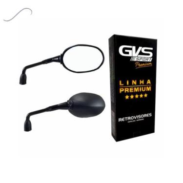 Imagem de Retrovisor Triumph Tiger 800 Lente Convexa Prata Haste Longa Rosca Hon