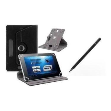 Imagem de Capa Giratória + Caneta Touch P/ Tablet Lenovo Xiaoxin Pad - Skin Zabo