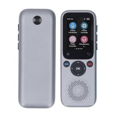Imagem de Dispositivo Tradutor de Idiomas, 138 Idiomas Suportados, Tradução Off-line e de Fotos, Tradutor de Voz Inteligente Em Tempo Real e Fora do Tempo, Portátil para Estudar Negócios