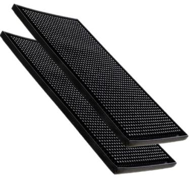 Imagem de Kit 2 Tapete Escorredor Borracha Barman Bartender Drink Copo - Nls