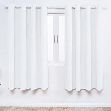 Imagem de Cortina Para Varão Quarto Do Bebe Unisex Branca - Beatriz Enxovais