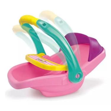 Imagem de Bebê Conforto Para Boneca Infantil Rosa Maral