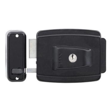 Imagem de Fechadura Elétrica Com Mini Abertura - 12v - Preto - Agl