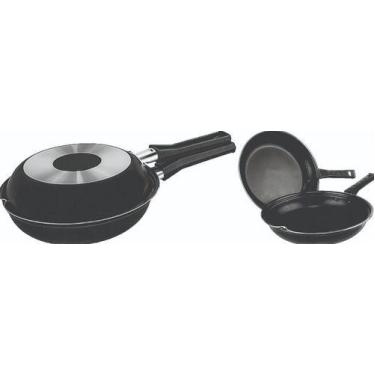 Imagem de Omeleteira 20cm Antiaderente - Luz Nobre, Preto