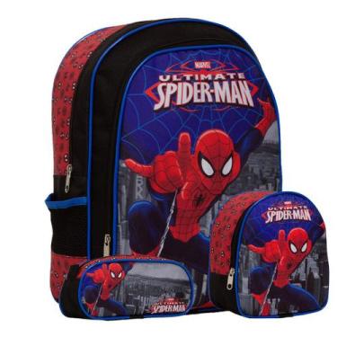 Imagem de Mochila Infantil De Costas Estampa Homem Aranha Resistente - TOYS 2U