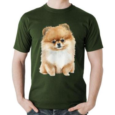 Imagem de Camiseta Algodão Cachorro Spitz Alemão Lulu da pomerânia - Foca na Mod