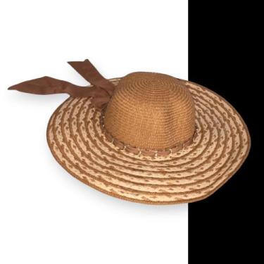 Imagem de Chapéu Floppy Moda Praia Feminino Verão ABA GRANDE 866 - IRON, Caramel