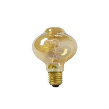 Imagem de Lâmpada Filamento Carbono BR85 40W Branco Quente - Bric, 220V