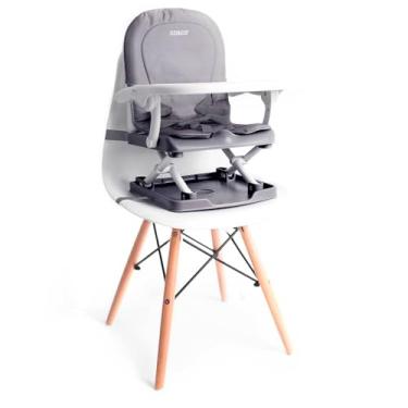 Imagem de Cosco Kids, Cadeira de Refeição Portátil Pop, Cinza