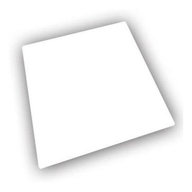 Imagem de 30 Etiquetas Adesivas Quadradas Transparente - Premium