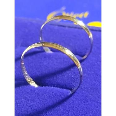 Imagem de Alianças Ouro 18 kilates Par 2.00 Gramas 2 mm Maciça - Alianças de Our