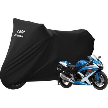 Imagem de Capa Cobrir Moto Suzuki GSX 650F 750 SRAD De Tecido Lycra - Mz, Preta