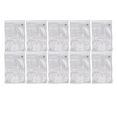 Imagem de Sacos de Armazenamento de Alimentos a Vácuo, 10 Unidades de Sacos de Vácuo de Alimentos Herméticos PE Transparentes Com Bomba Manual Saco de Armazenamento de Alimentos Selado a