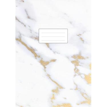 Imagem de Dot Grid Journal - A4 Notizbuch für Bullet Journaling: 100 Seiten mit Punktraster | Blanko Dotted Notebook | Softcover Matt | Marmor & Gold