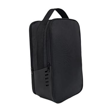 Imagem de menolana Saco portador de sapato saco de treinamento respirável à prova de poeira grande abertura portátil sapatos de golfe bolsa tênis saco para correr