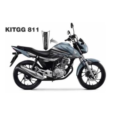 Imagem de Adesivo Kit Personalizado Cg160 Fan Ano 20 - Kitgg811 - Resitank