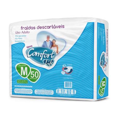 Imagem de Fralda Descartável Geriátrica Adulto Comfort Life Direto da Fábrica Revenda Barato