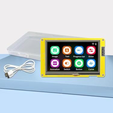 Imagem de Módulo de tela inteligente ESP32-S3 LVGL WiFi e Bluetooth de 4,3 polegadas