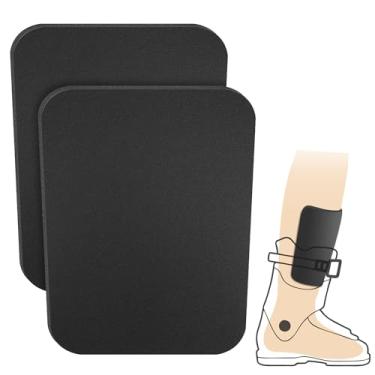 Imagem de Shupakul 2 Peças De Caneleiras De Snowboard - Caneleiras De Espuma De 3 Mm De Espessura - Protetor De Caneleiras De Esqui Cortável Para Forro De Bota De Esqui, Proteção Acolchoada Para Caneleiras De