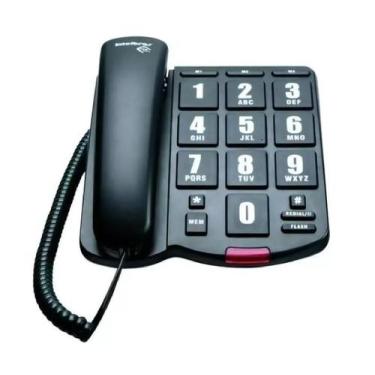 Imagem de TELEFONE C/FIO TOK FACIL PRETO - Intelbras