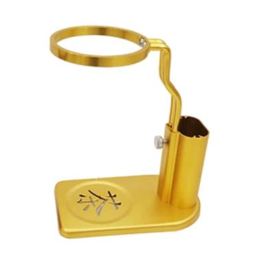 Imagem de Bothyi Tea Filtro de copo do suporte do filtro de café Altura de altura de alumínio, Ouro