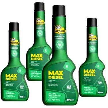 Imagem de Aditivo Para Combustível Diesel Bardahl Max Diesel 200ml Kit 4 Unidades (Tuka Imports)