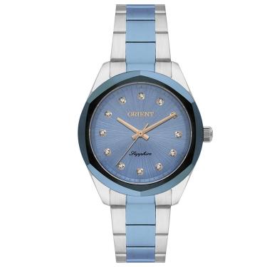 Imagem de Relógio ORIENT Eternal feminino analógico azul FTSS0138 A1SA