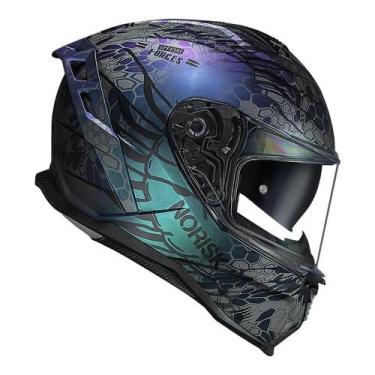 Imagem de Norisk capacete strada ii cobra blue, 56
