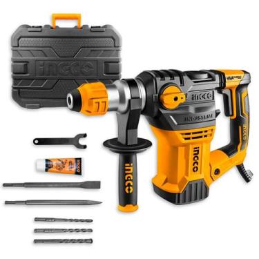Imagem de Martelete Rotativo Rompedor SDS Plus Ingco RH1500289ING 1500W 850rpm 4